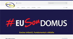 Desktop Screenshot of domussapiens.com.br